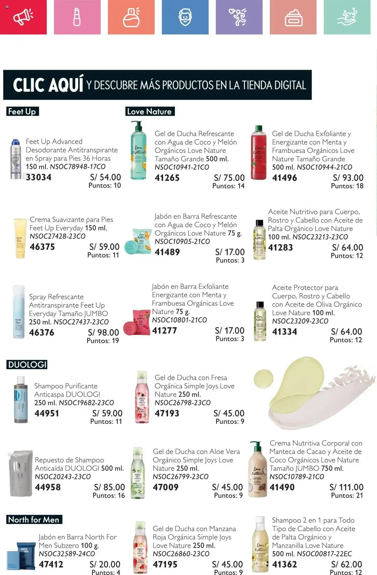 Catalogo de Oriflame - Campaña 04 1 de marzo al 21 de marzo 2025 - Pag 70