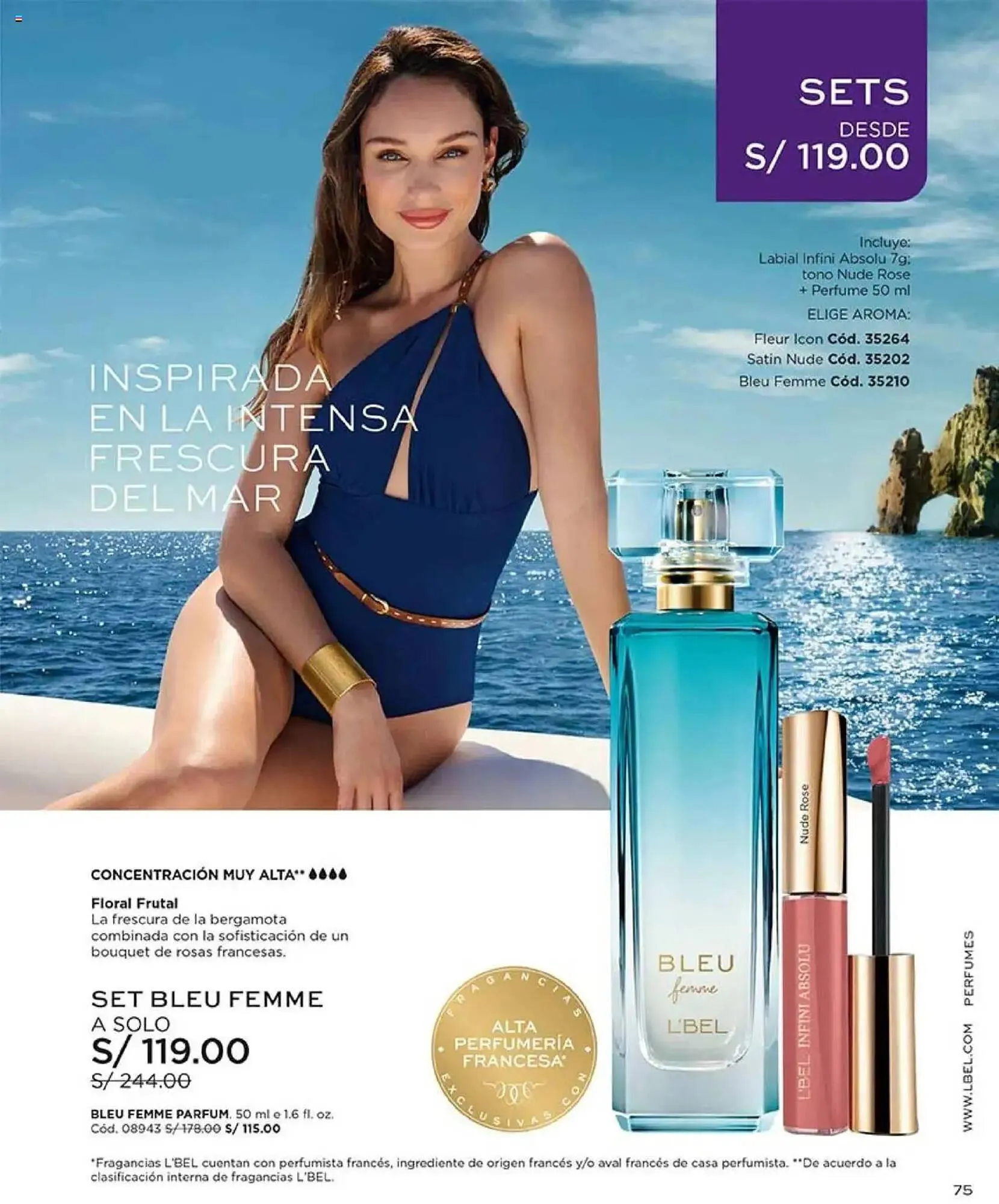 Catalogo de Catálogo L'Bel 18 de diciembre al 8 de enero 2025 - Pag 179