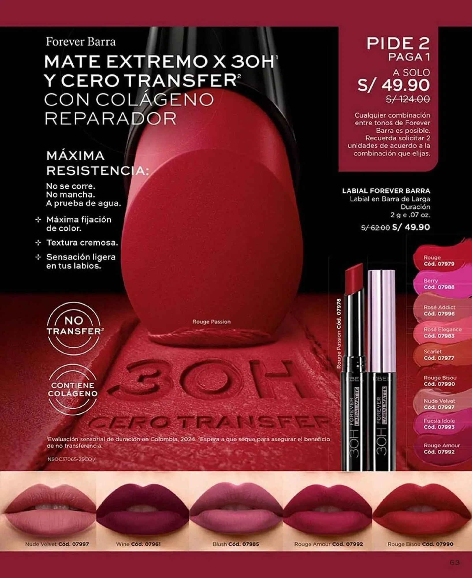 Catalogo de Catálogo L'Bel 17 de setiembre al 31 de octubre 2025 - Pag 63