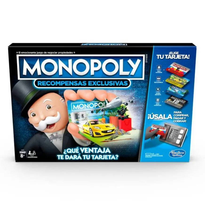 Juego De Mesa Hasbro Gaming Monopoly Súper Banco Electrónico