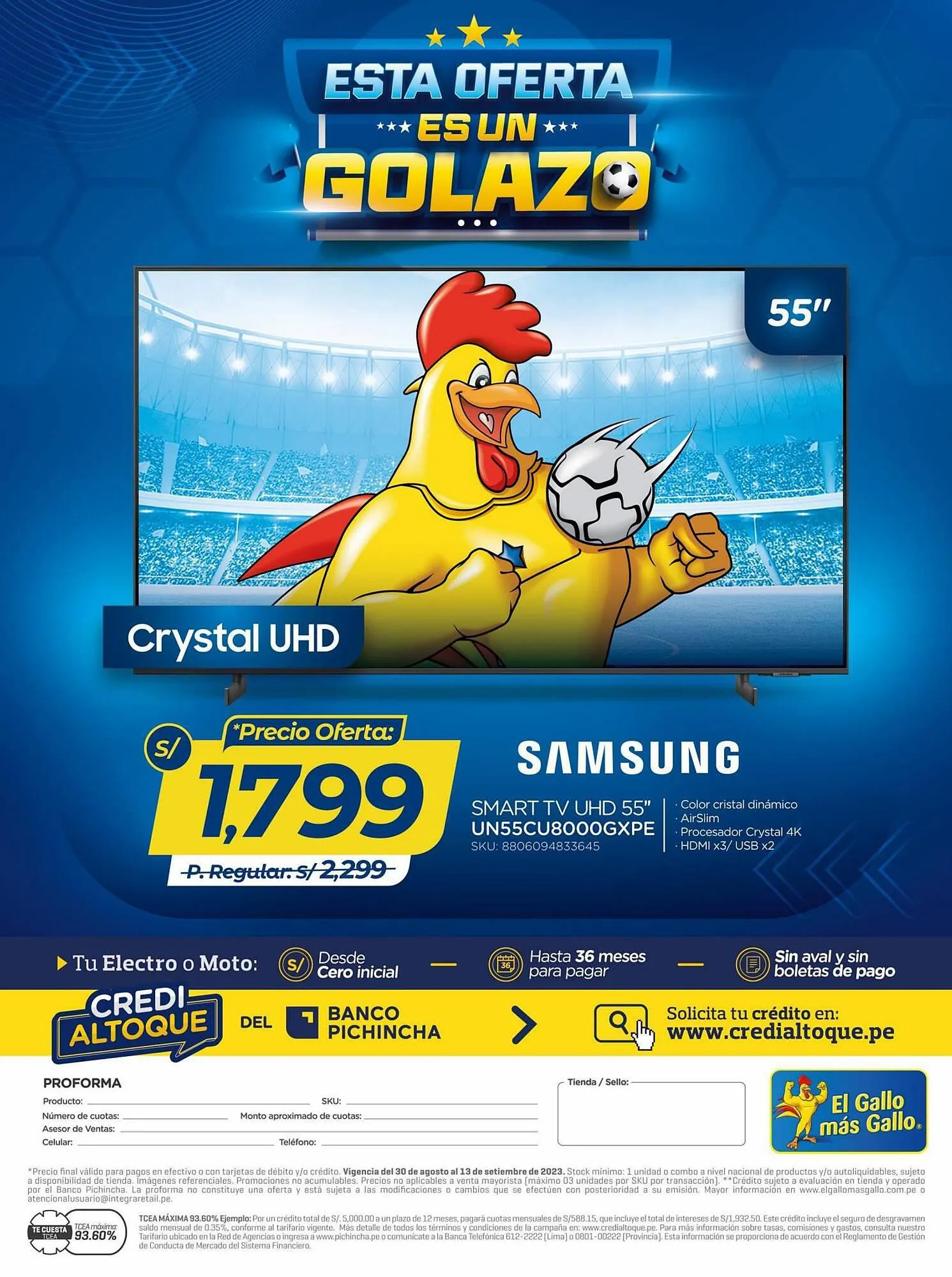 Catalogo de Catálogo El Gallo Más Gallo 1 de setiembre al 13 de setiembre 2023 - Pag 4