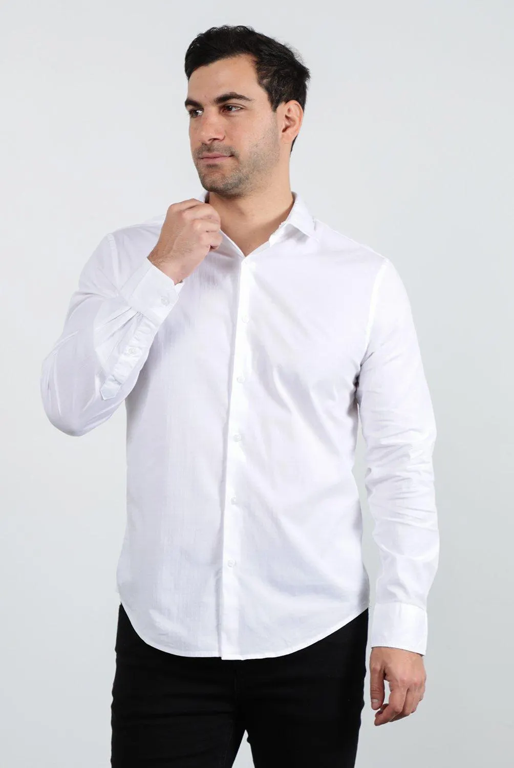 Camisa Algodón Hombre Basement
