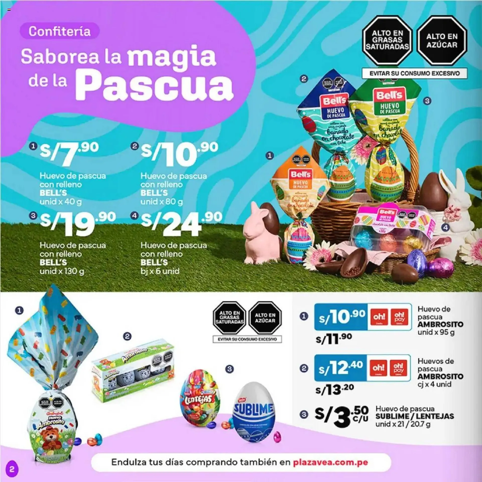 Catalogo de Catálogo Plaza Vea 7 de abril al 21 de abril 2025 - Pag 2