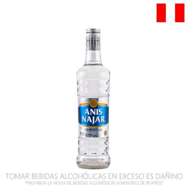 Licor Semi Dulce Anis Najar x 500ml