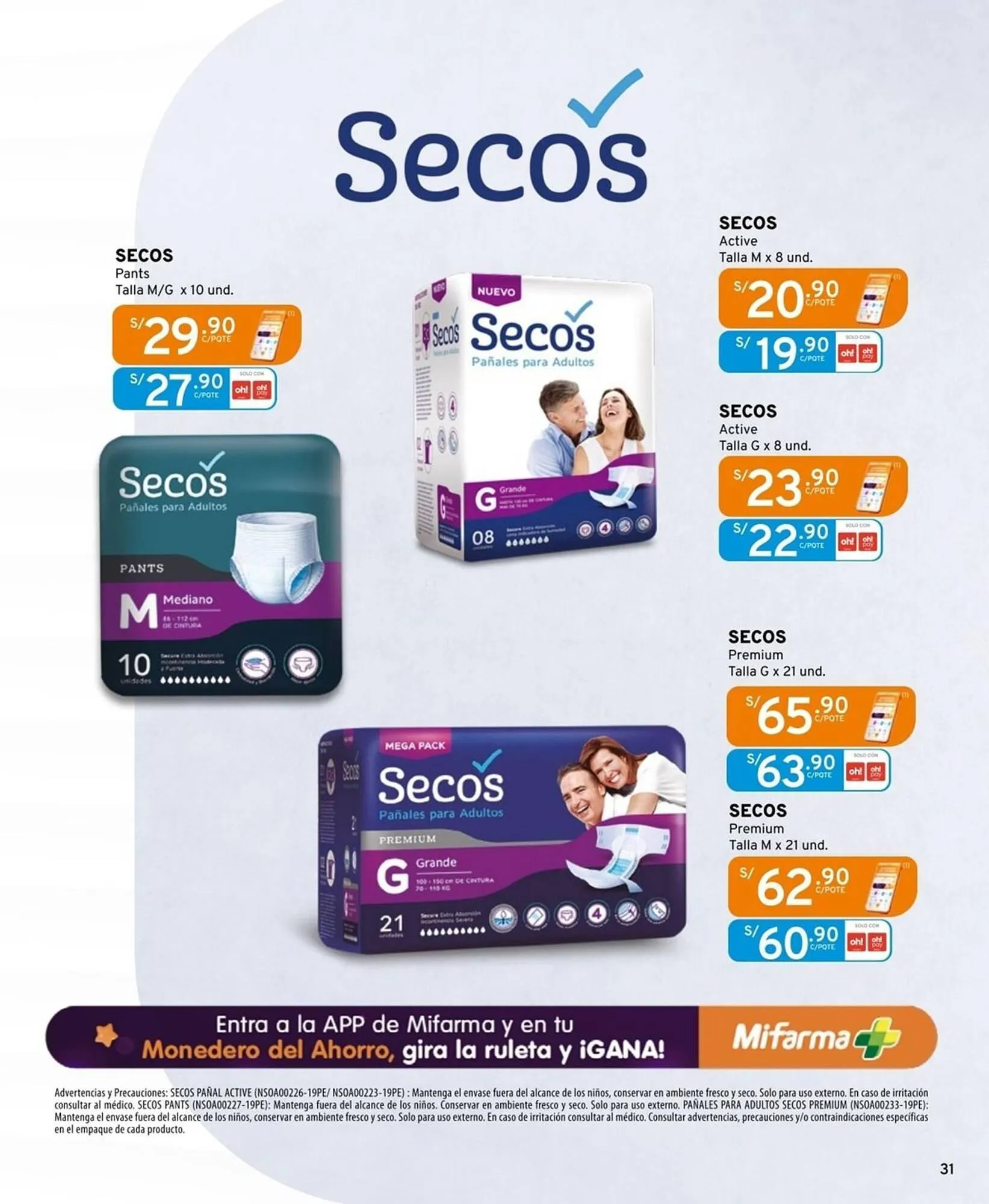 Catalogo de Catálogo Mifarma 3 de marzo al 31 de marzo 2025 - Pag 31