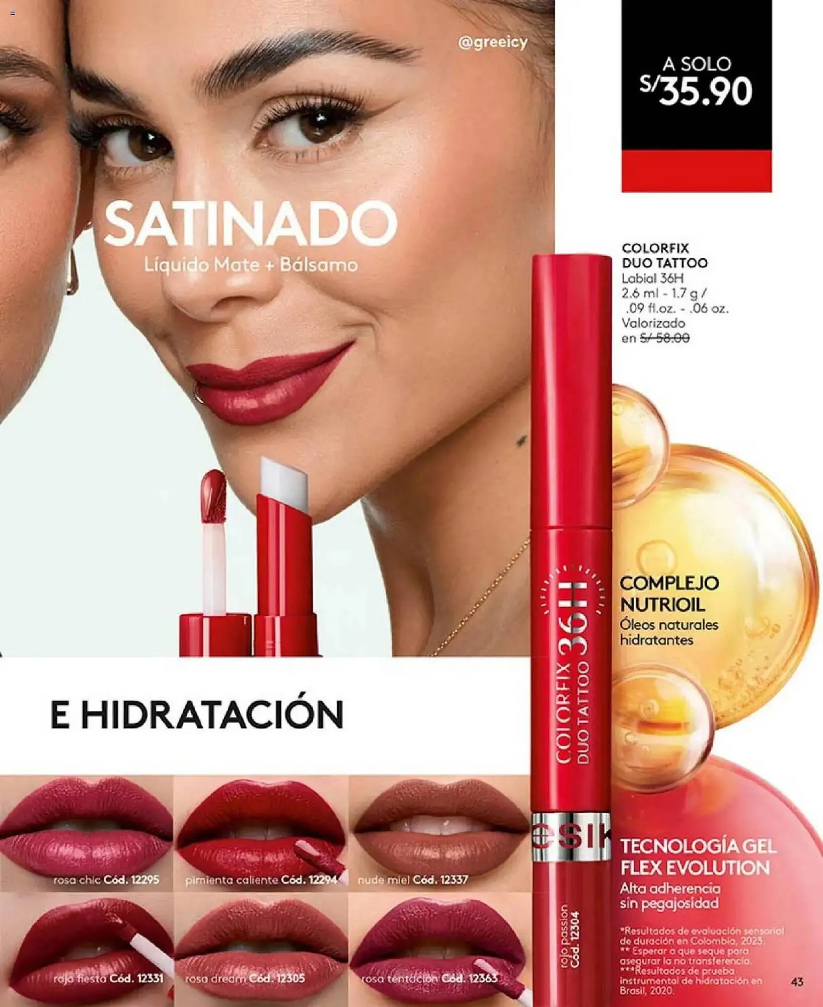 Catalogo de Catálogo Ésika 19 de marzo al 31 de mayo 2026 - Pag 43