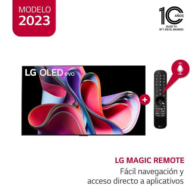 Smart TV LG OLED TV 65" G3 ThinQ AI 2023