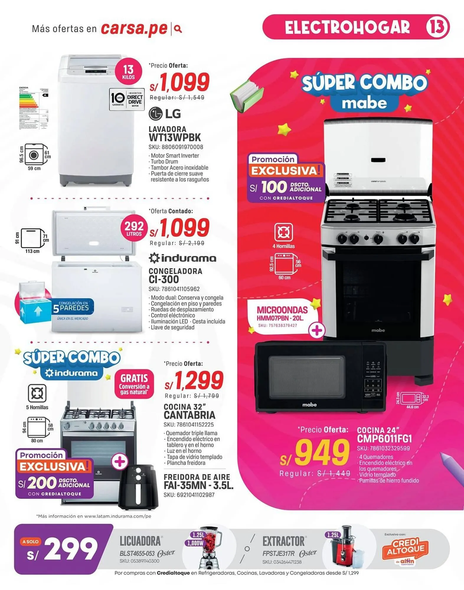 Catalogo de Catálogo Carsa 27 de febrero al 5 de marzo 2026 - Pag 13