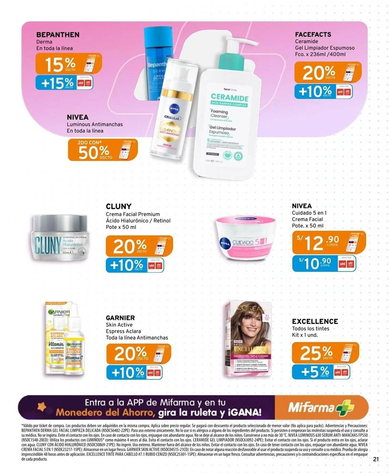 Catalogo de Catálogo Mifarma 2 de abril al 30 de abril 2025 - Pag 21