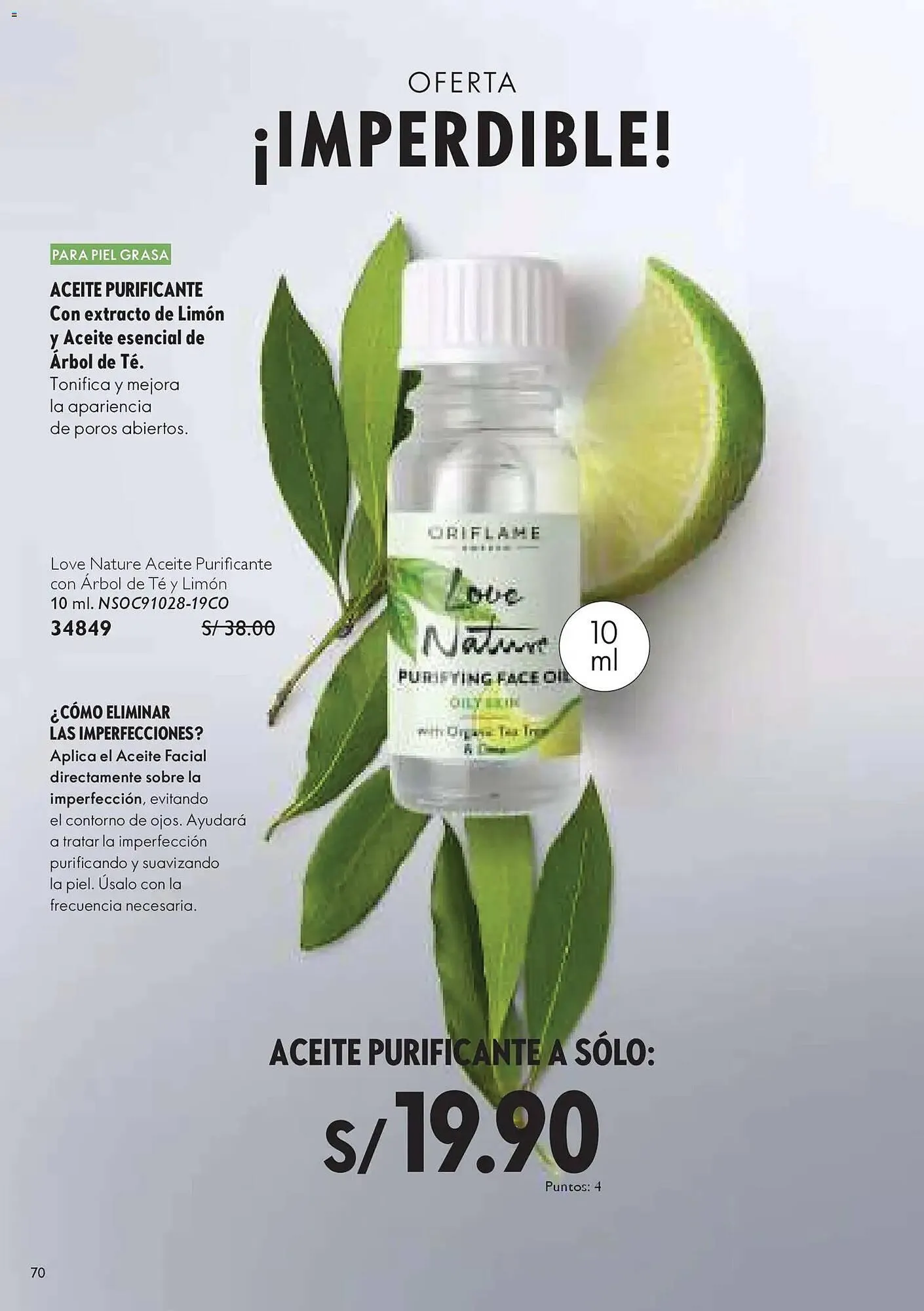 Catalogo de Catálogo Oriflame 15 de noviembre al 6 de diciembre 2025 - Pag 70