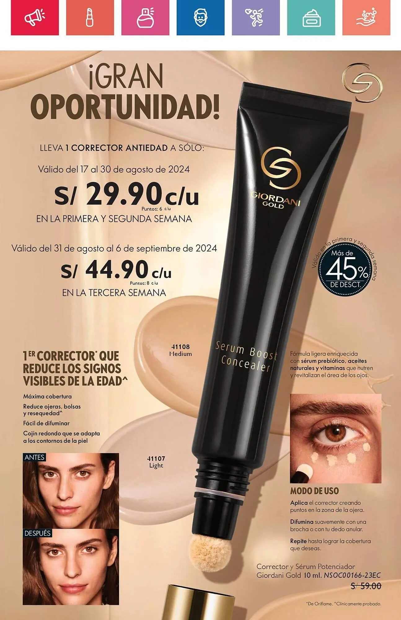 Catalogo de Catálogo Oriflame 19 de agosto al 6 de setiembre 2024 - Pag 67