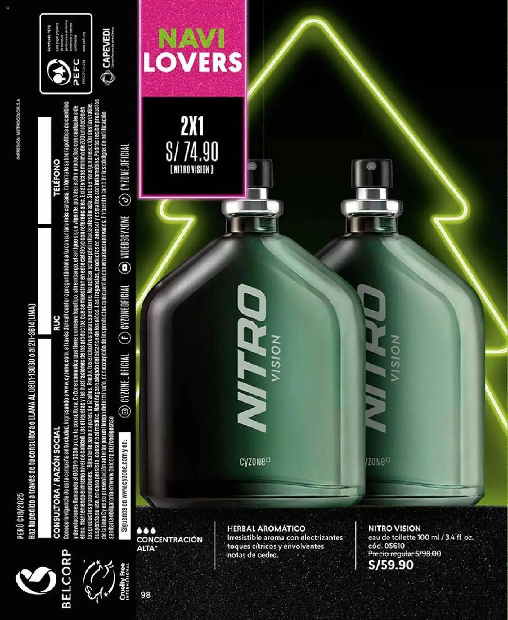 Catalogo de Catálogo Cyzone 14 de noviembre al 17 de diciembre 2025 - Pag 110