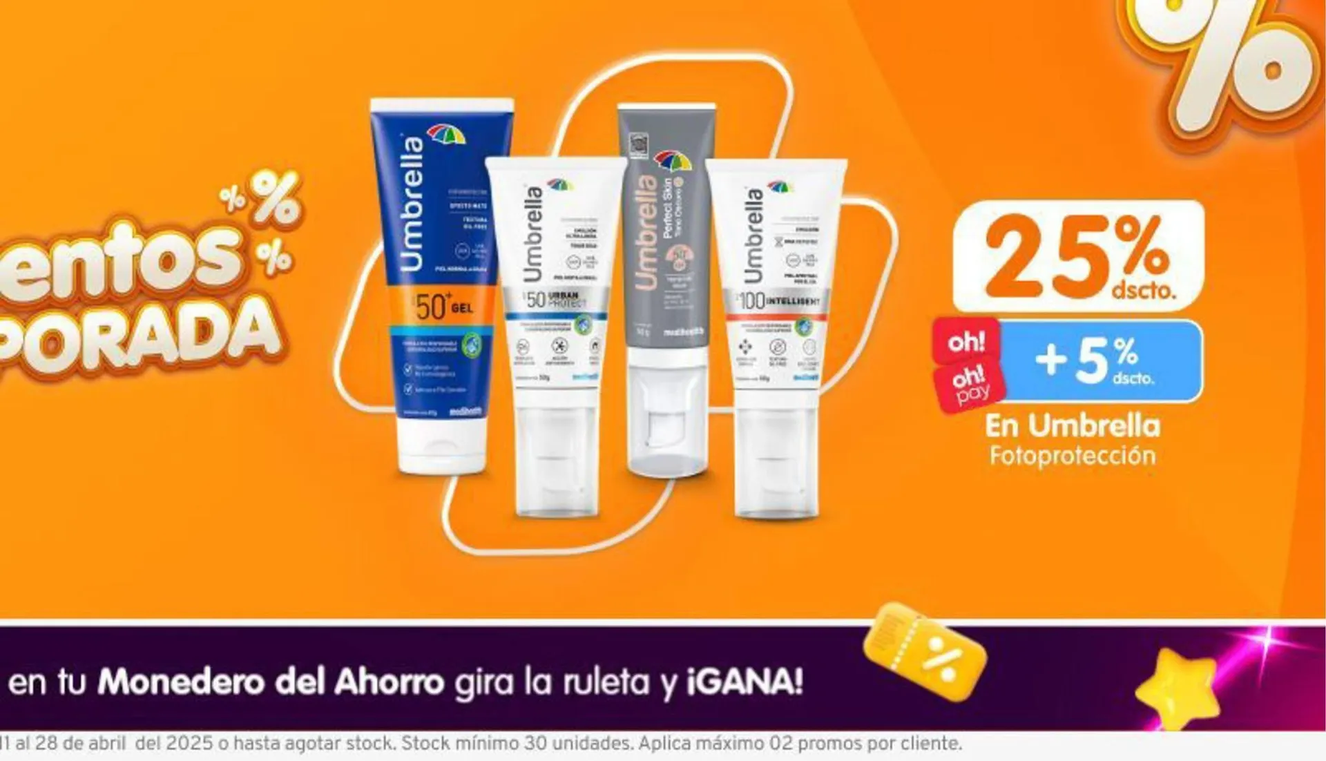 Catalogo de Catálogo Mifarma 11 de abril al 20 de abril 2025 - Pag 1