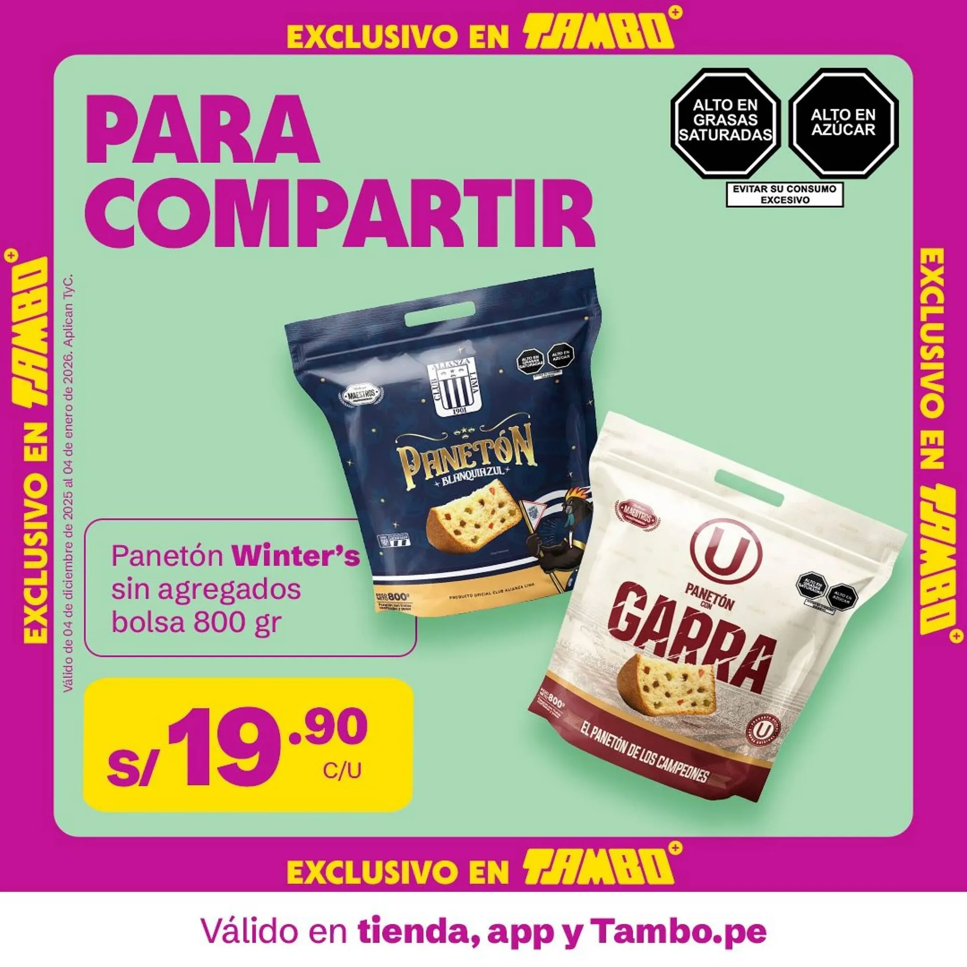 Catalogo de Catálogo Tambo 15 de diciembre al 4 de enero 2026 - Pag 1
