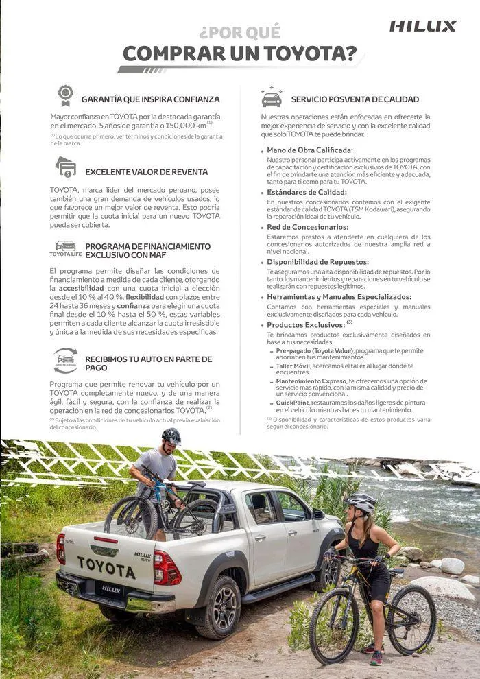 Catalogo de Toyota Hilux 23 de enero al 23 de enero 2025 - Pag 9