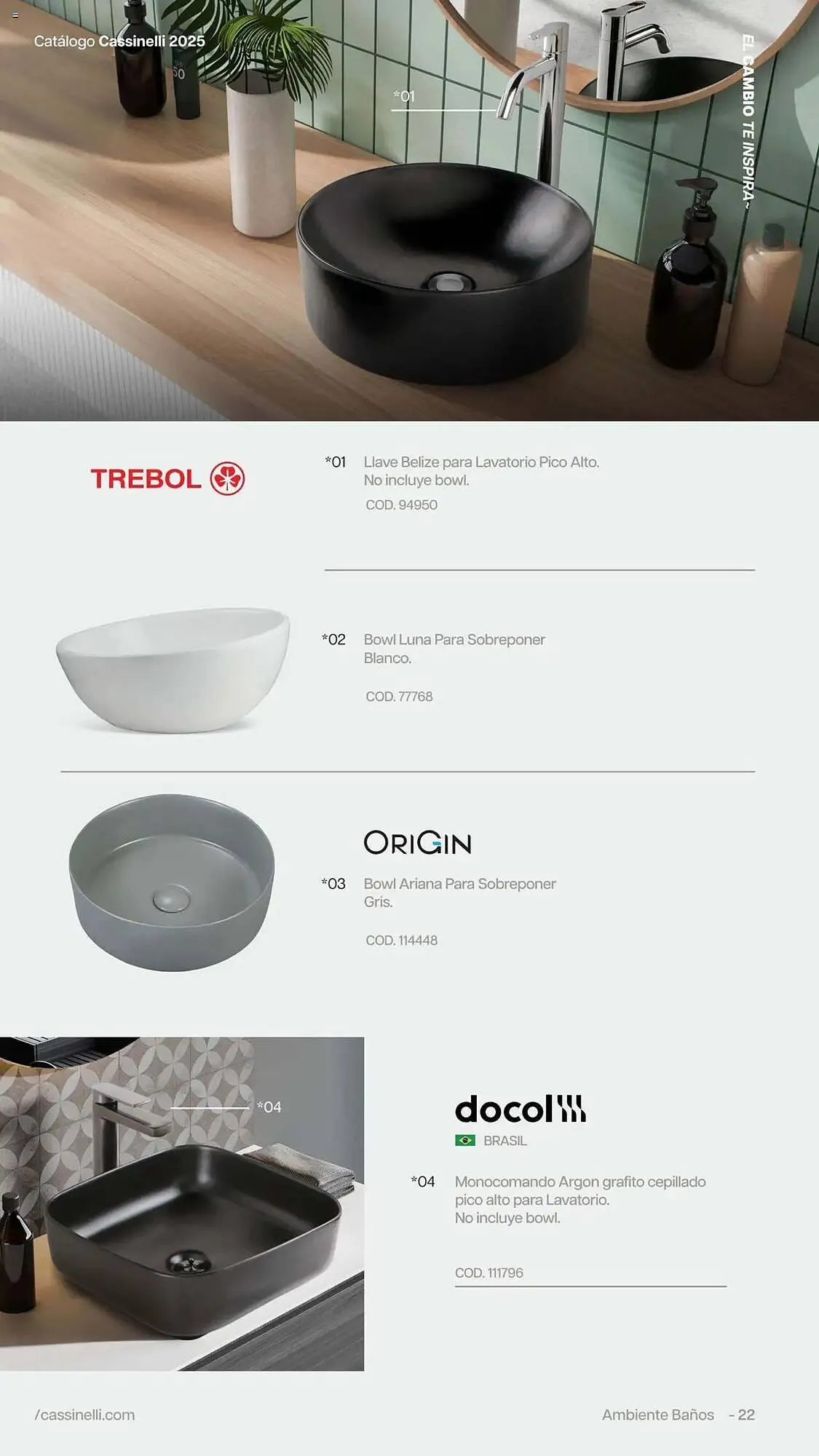 Catalogo de Catálogo Cassinelli 21 de febrero al 31 de marzo 2025 - Pag 22