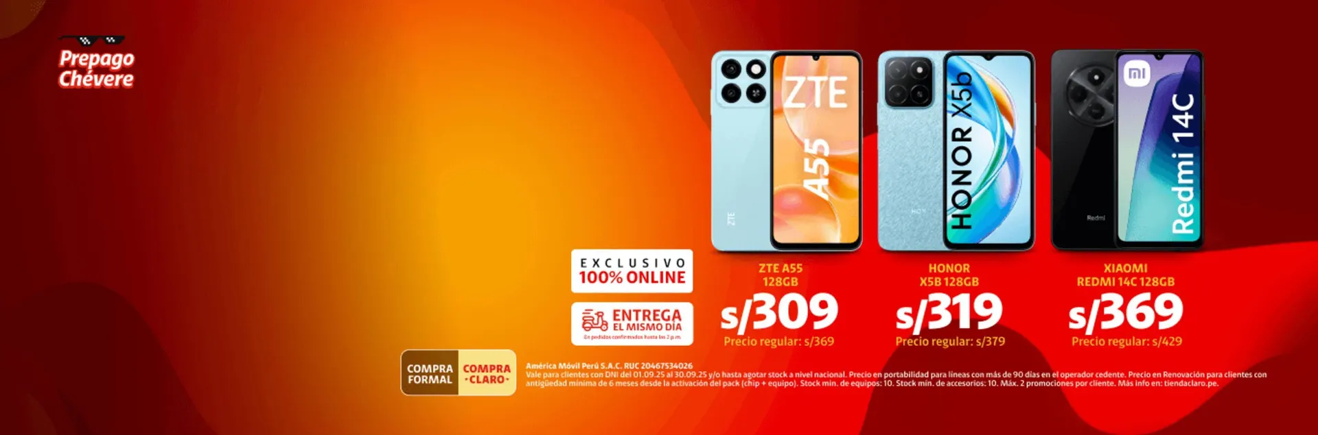 Catalogo de Catálogo Claro 8 de setiembre al 30 de setiembre 2025 - Pag 16