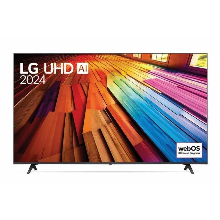 TV LG 65" LED UHD 4K Smart ThinQ AI 65UT8050PSB (2024)