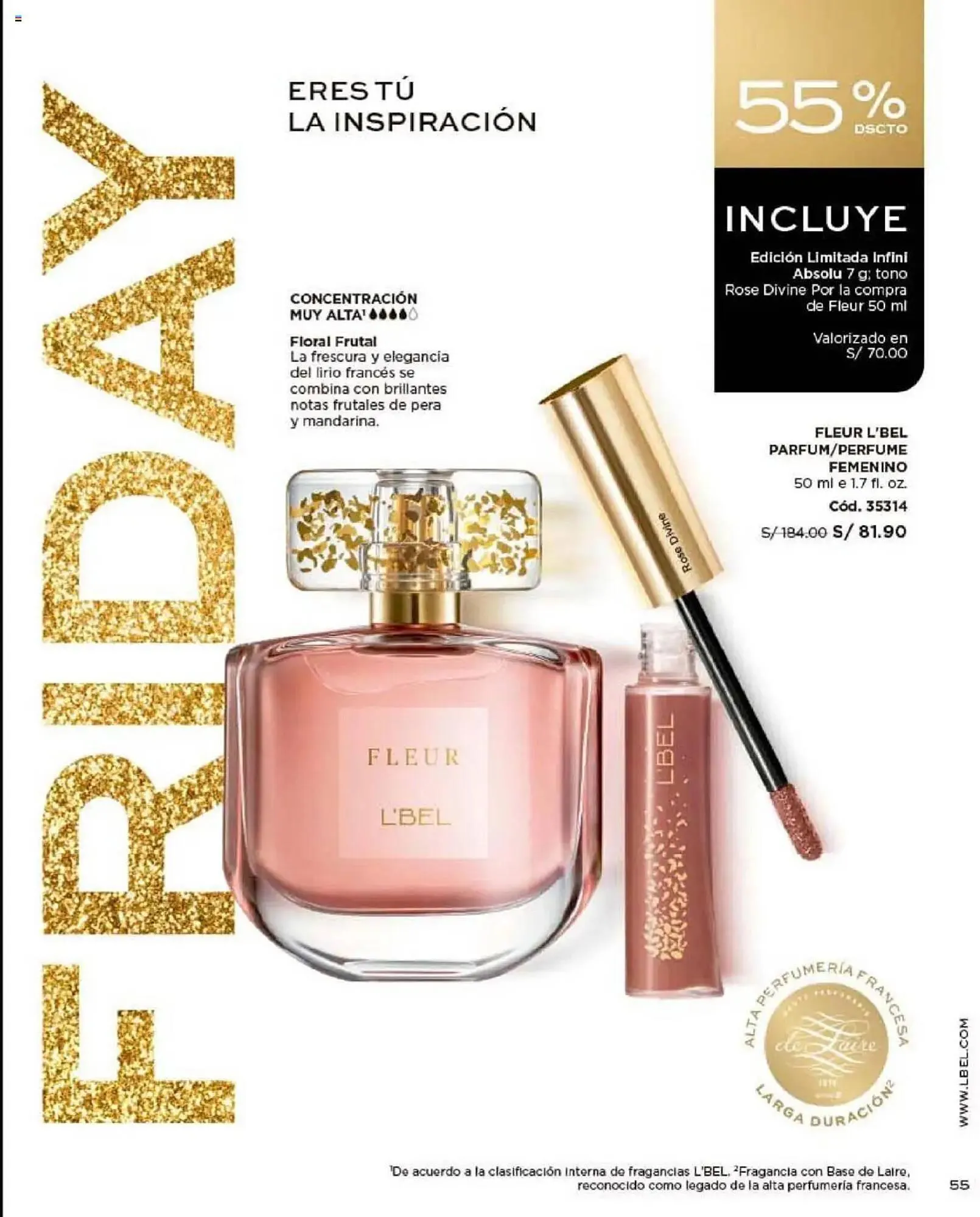 Catalogo de Catálogo L'Bel 16 de octubre al 31 de diciembre 2025 - Pag 55