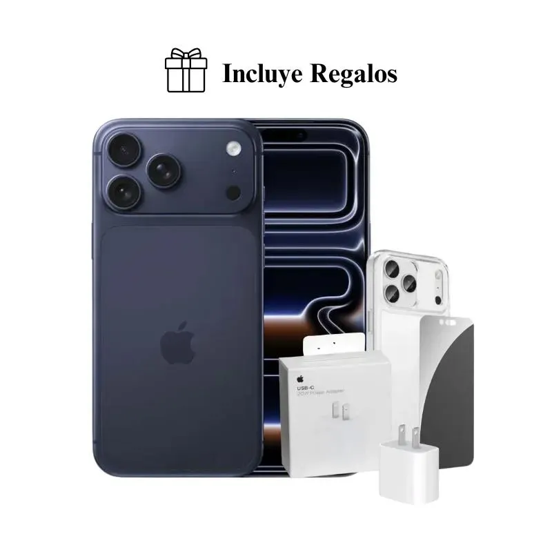 Apple iPhone 17 Pro Max Apple Intelligence 256GB (eSIM) - Deep Blue + Combo Regalo