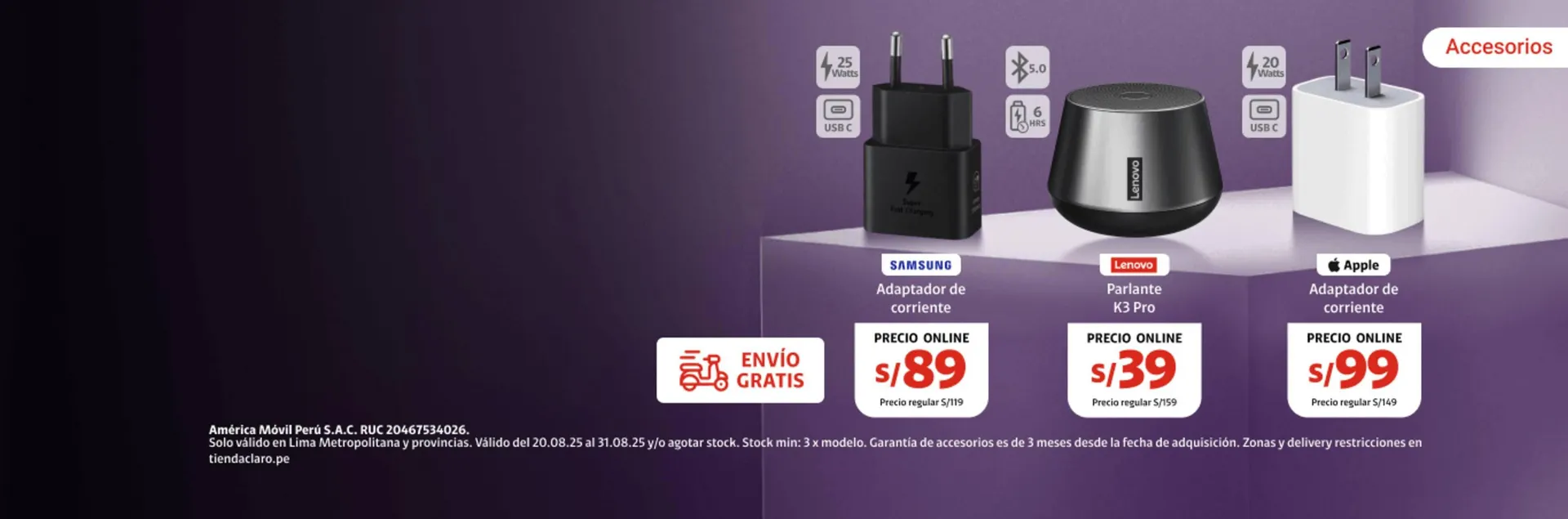 Catalogo de Catálogo Claro 28 de agosto al 30 de setiembre 2025 - Pag 3