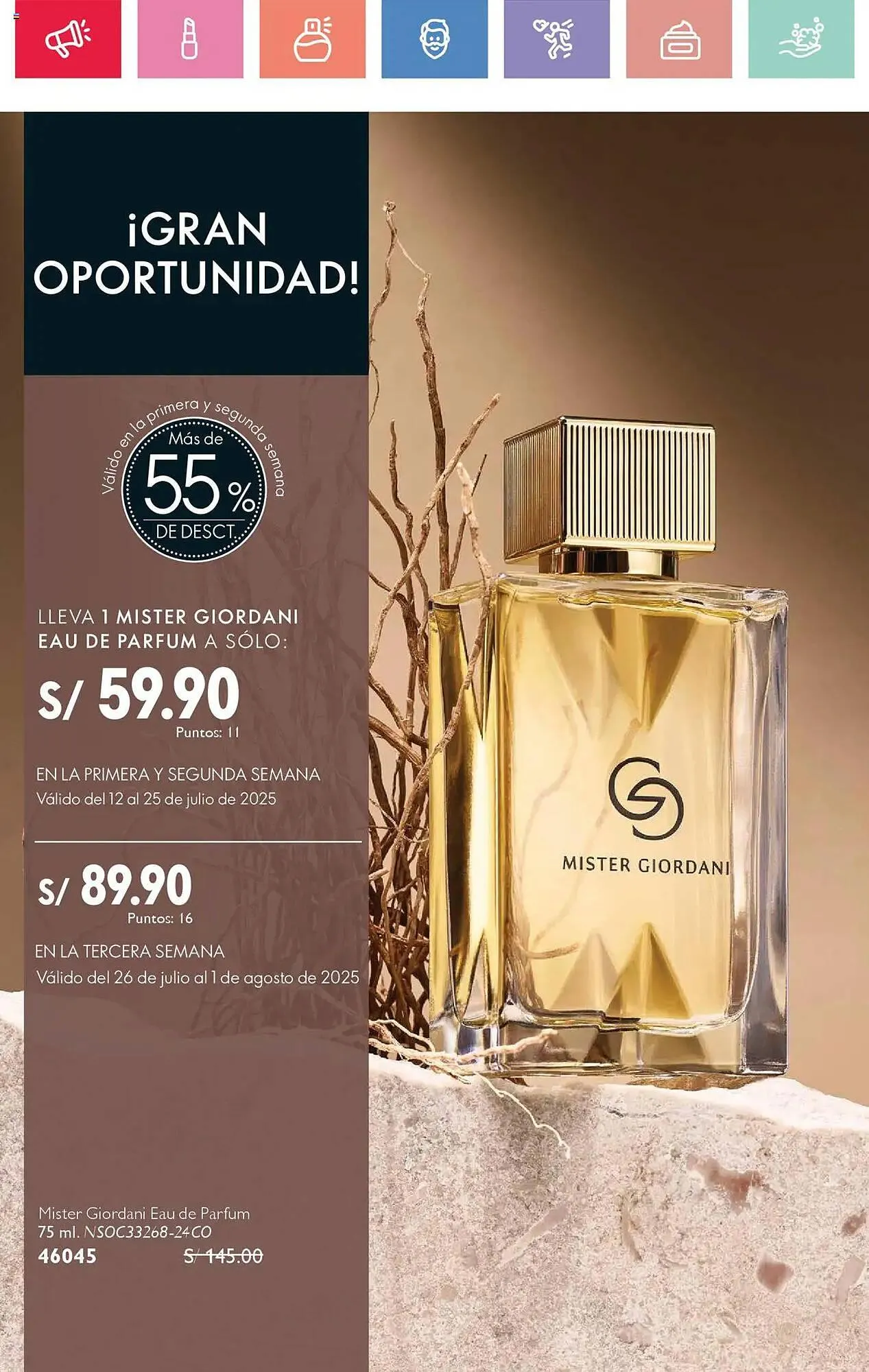 Catalogo de Catálogo Oriflame 12 de julio al 2 de agosto 2025 - Pag 66
