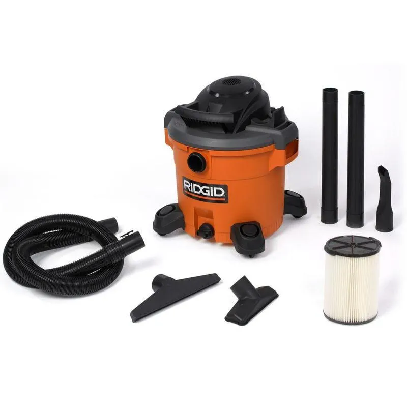 Aspiradora seco / húmedo para 12 galones, 5HP MOD. WD1270EX, Ridgid.