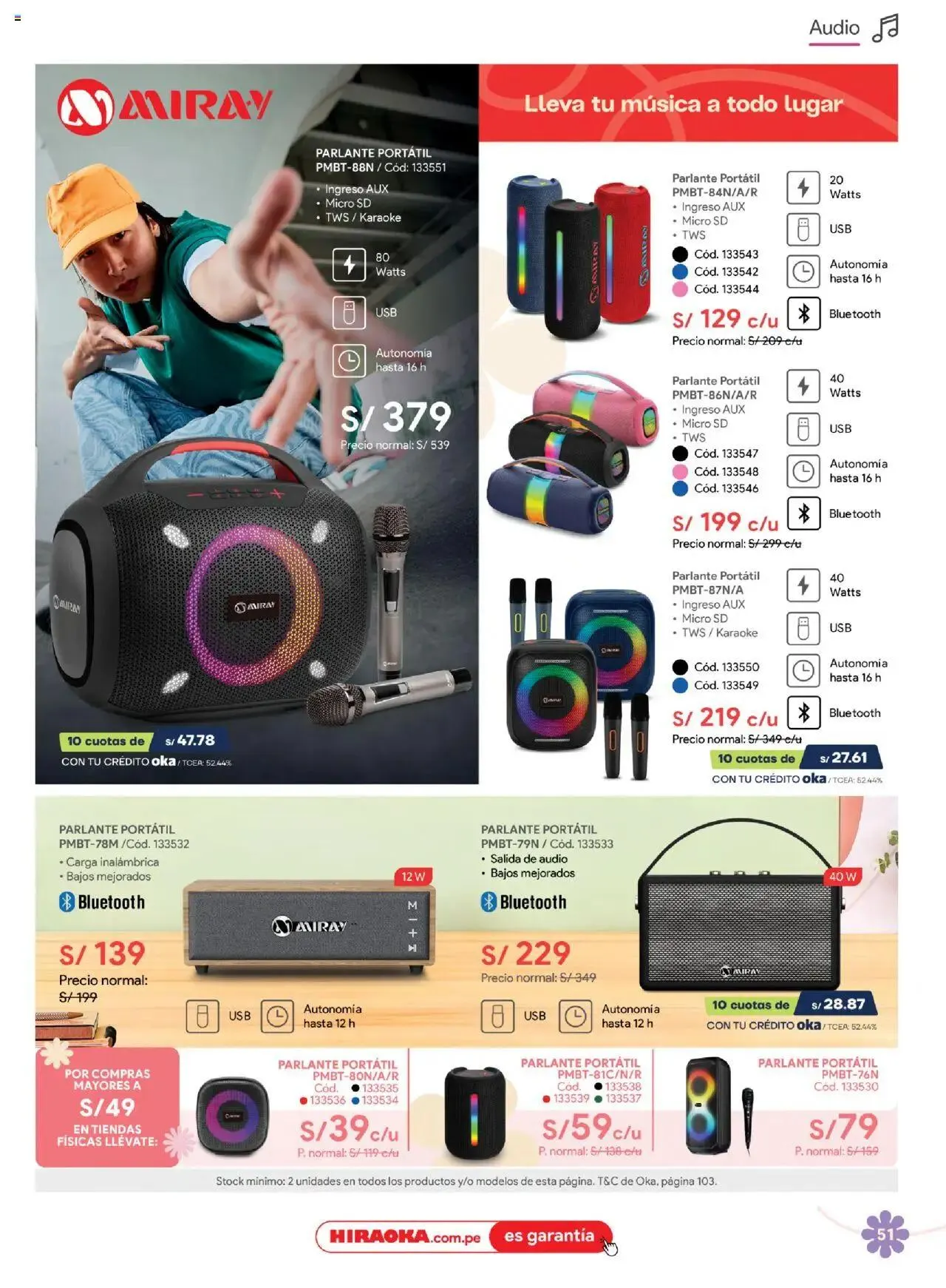 Catalogo de Hiraoka - Guia dia de la madre 26 de abril al 18 de mayo 2025 - Pag 51