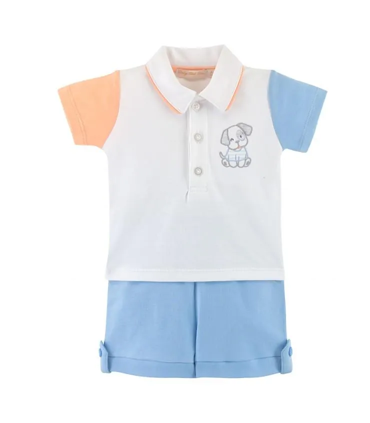 Set Polo Camisero y Short | Colección Surfer Doggie