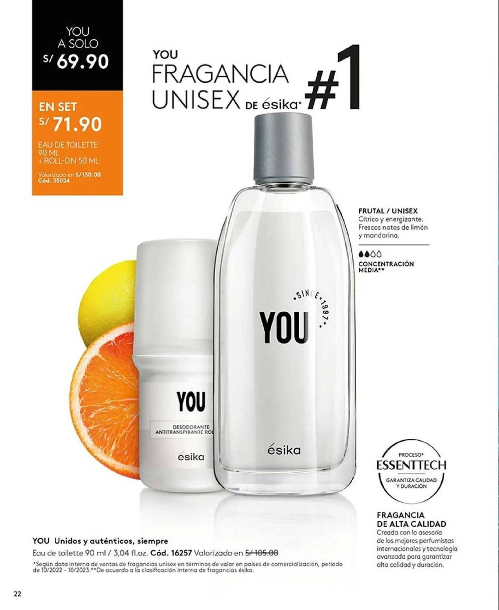 Catalogo de Catálogo Ésika 15 de abril al 31 de mayo 2025 - Pag 22