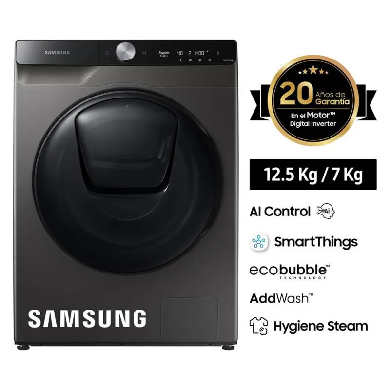 Lavaseca AddWash 12.5kg WD12TB54DBX/PE