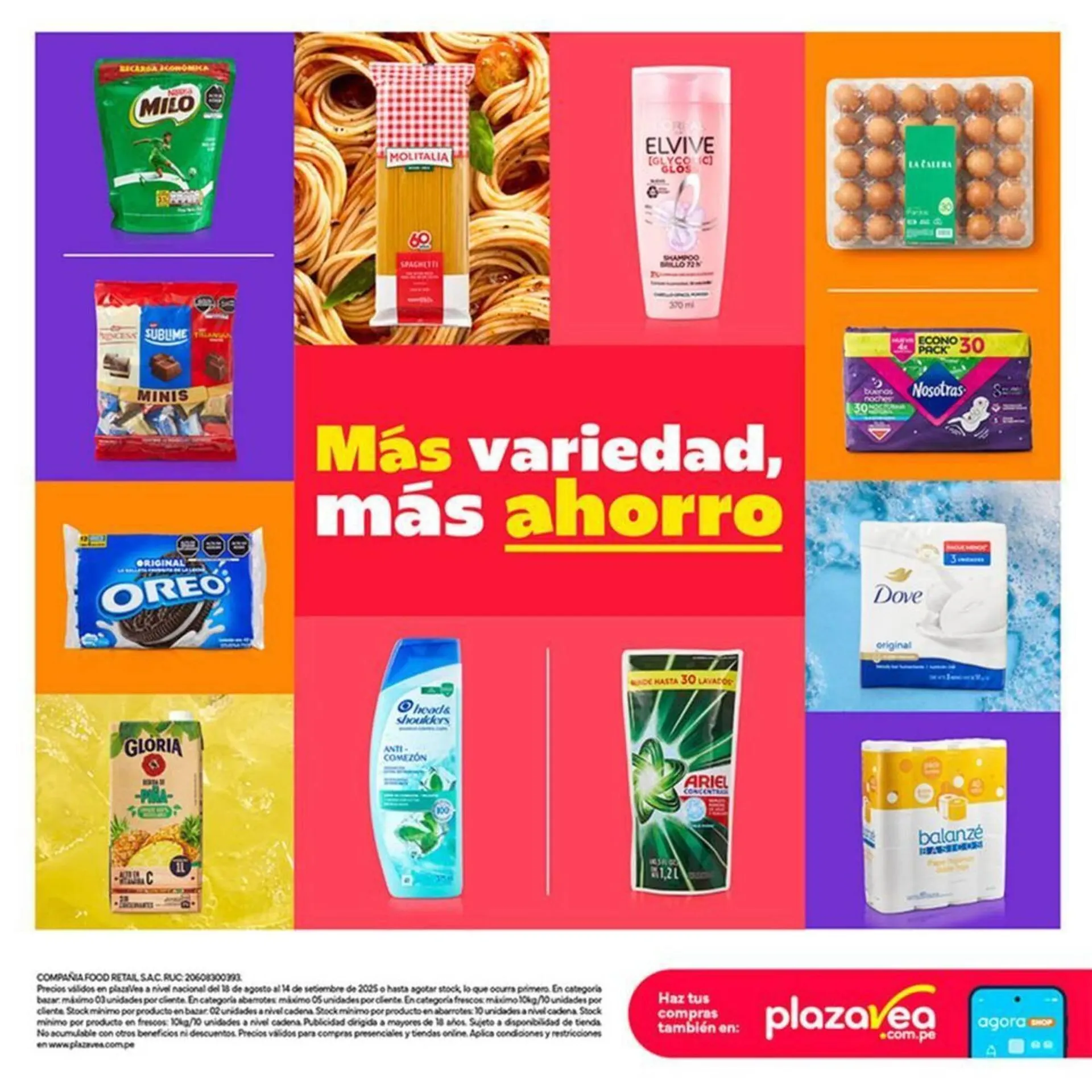 Catalogo de Catálogo Plaza Vea 18 de agosto al 14 de setiembre 2025 - Pag 60