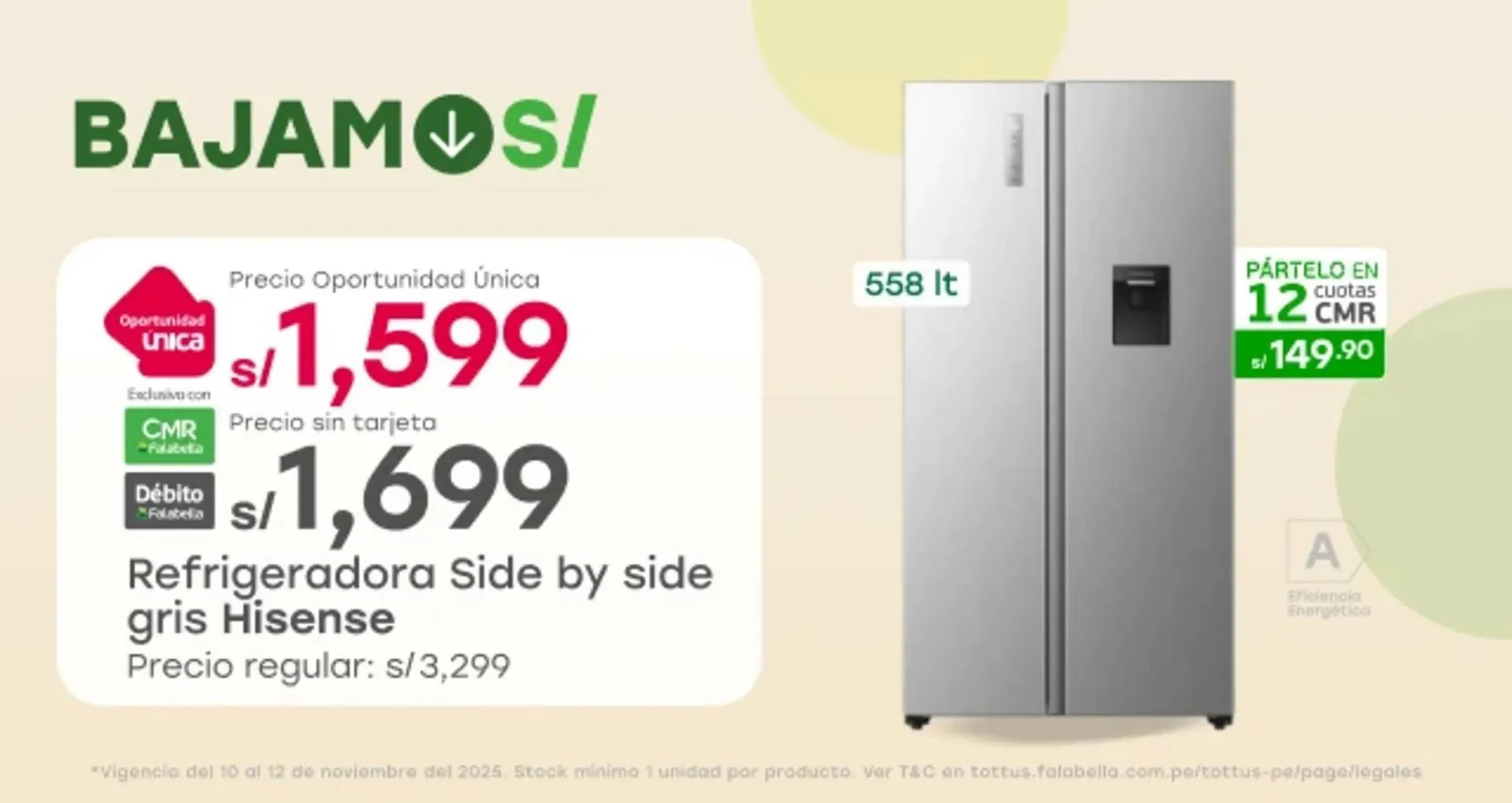 Catalogo de Catálogo Tottus 10 de noviembre al 12 de noviembre 2025 - Pag 12