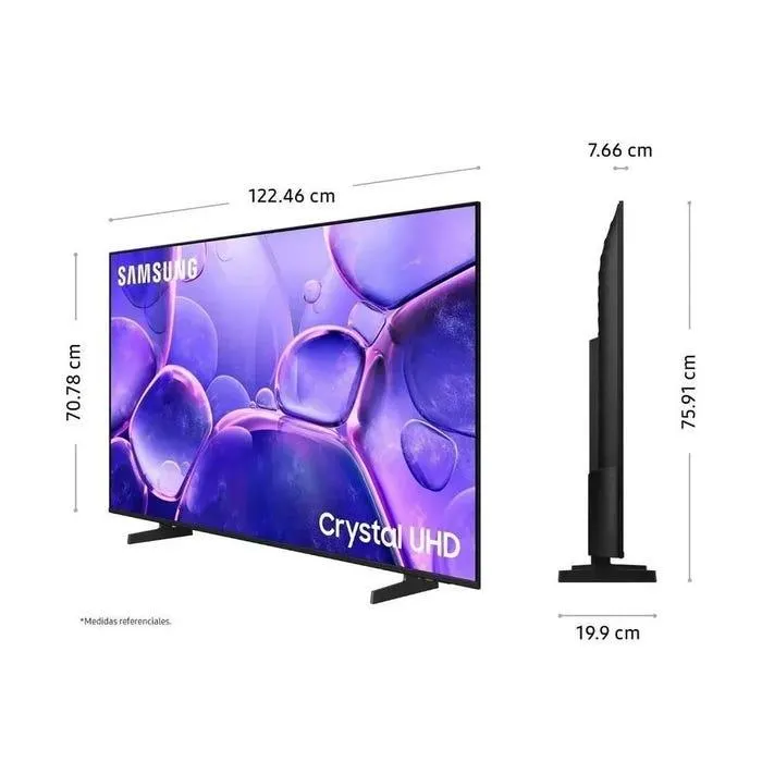 Combo Televisor 55 Crystal UHD Smart TV Samsung UN55U8000 + Parlante Greatnice Wireless Speaker GTS-2047