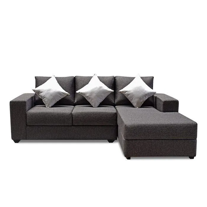 Seccional Forli Spring Tela Marrón Derecho