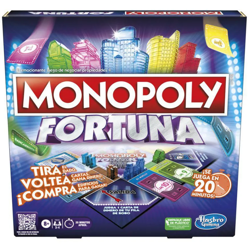 Juego De Mesa Hasbro Gaming Monopoly Fortuna