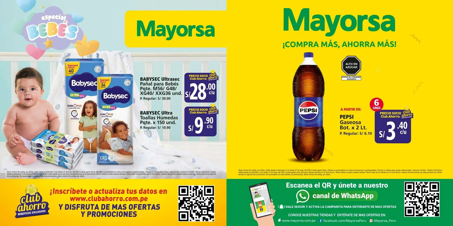 Catalogo de Catálogo Mayorsa 14 de mayo al 27 de mayo 2025 - Pag 1