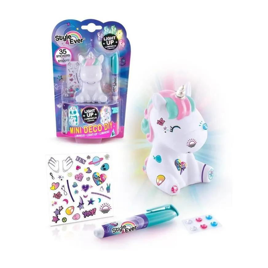 Mini Unicornio Style 4 Ever Iluminado