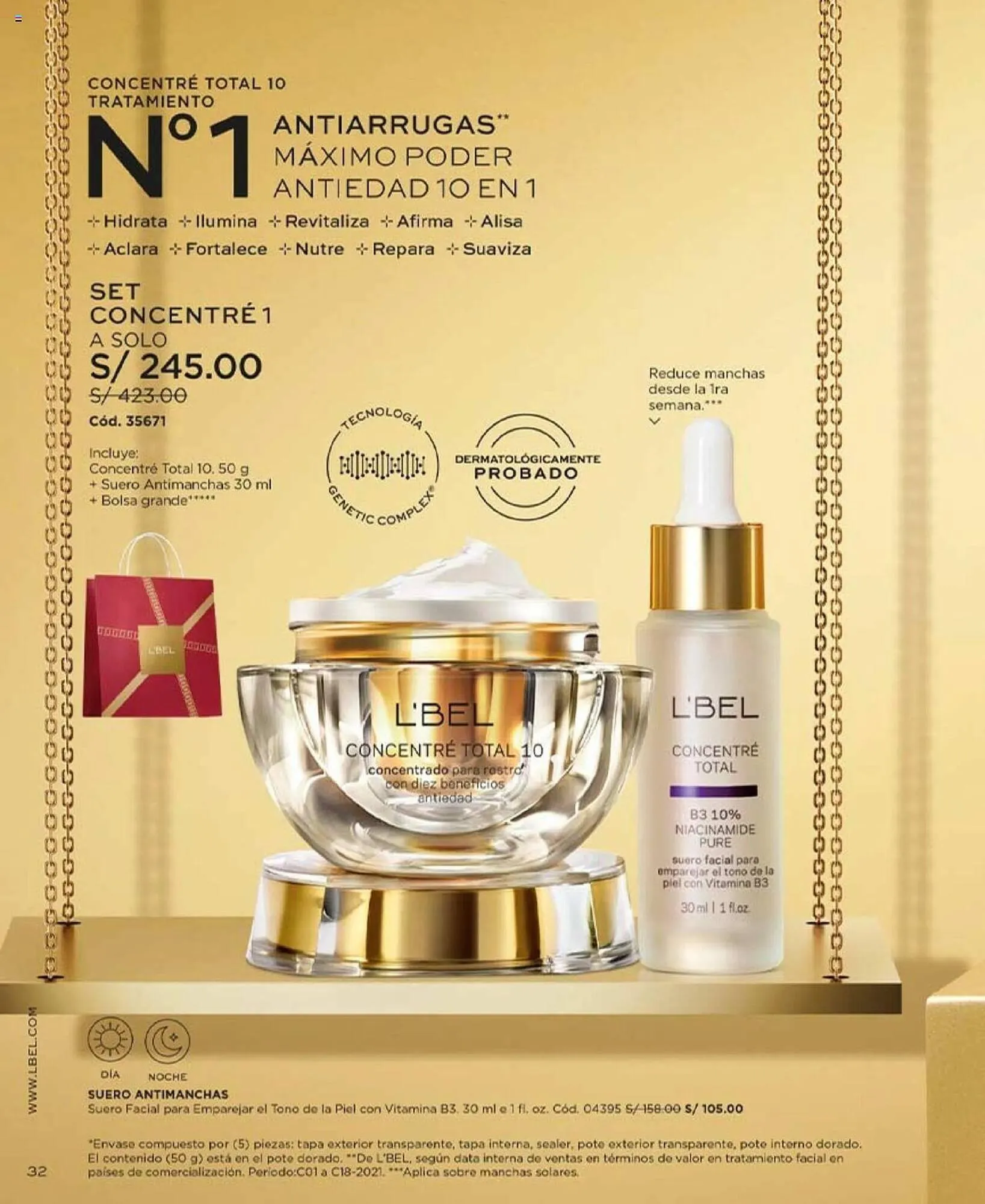 Catalogo de Catálogo L'Bel 17 de noviembre al 3 de diciembre 2024 - Pag 32