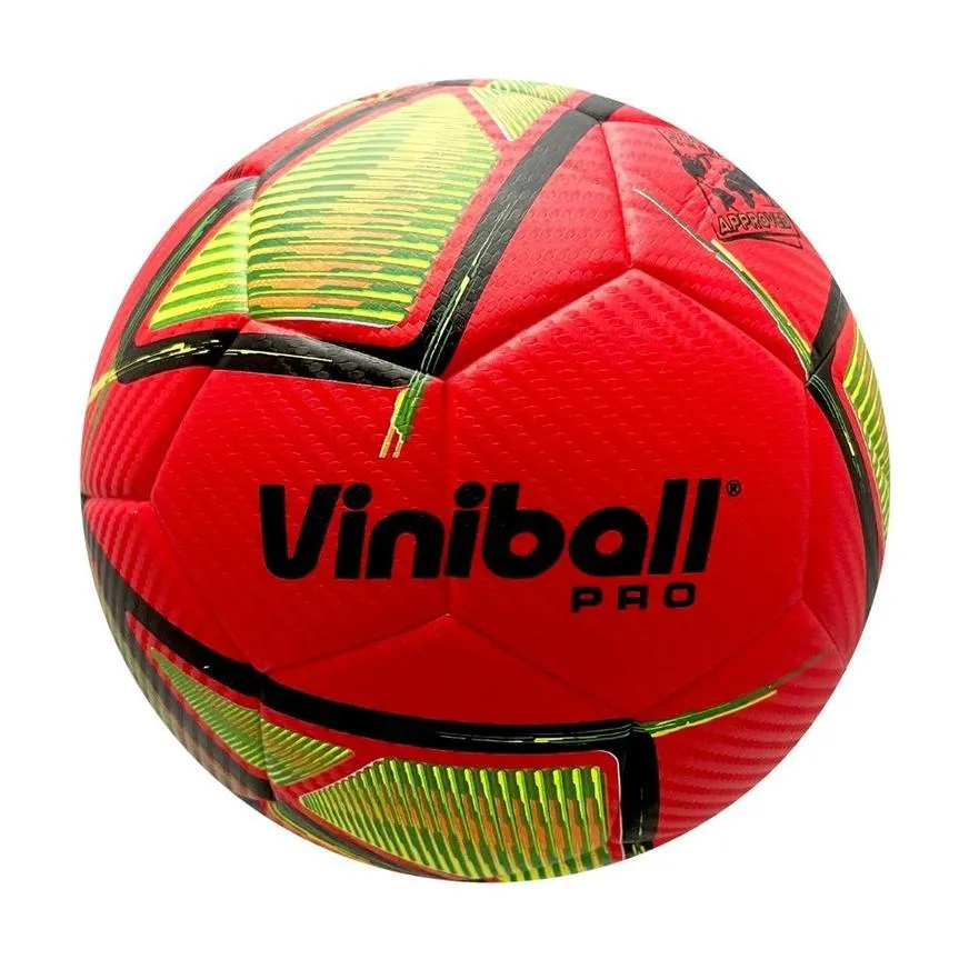 Pelota De Fútbol Viniball Precisión N°5 Cuero Termosellado Surtido