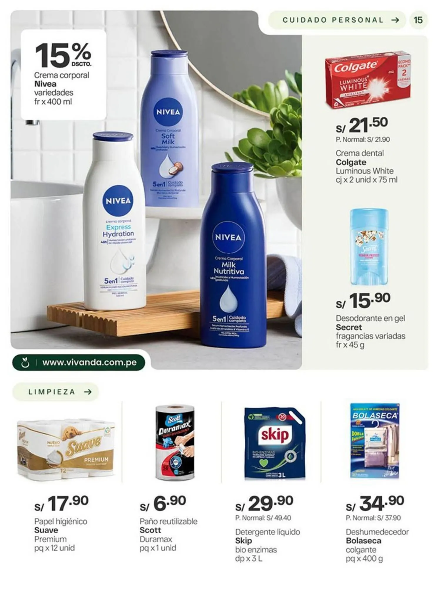 Catalogo de Catálogo Vivanda 30 de julio al 17 de agosto 2025 - Pag 15