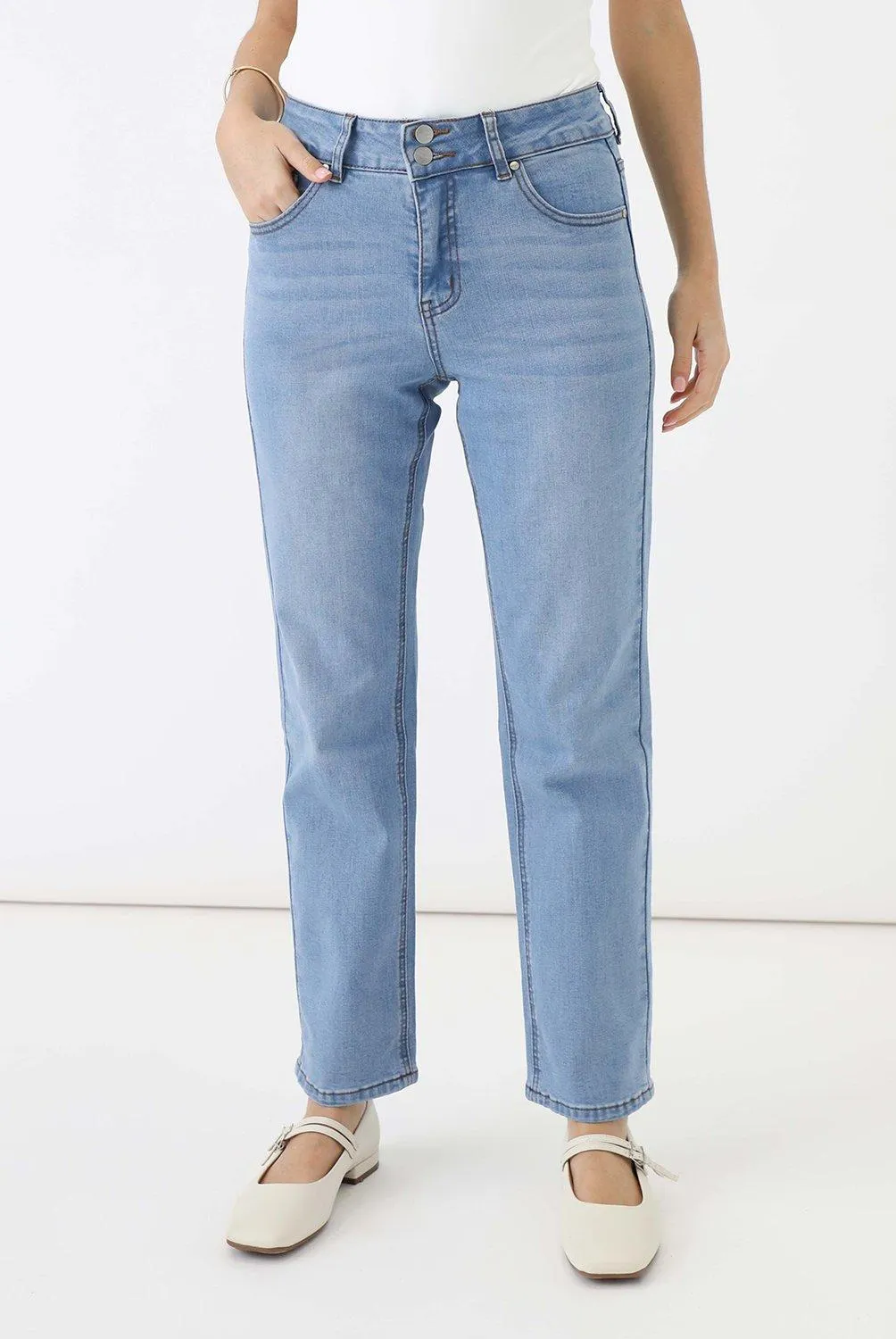 Jean Algodón Mujer Newport