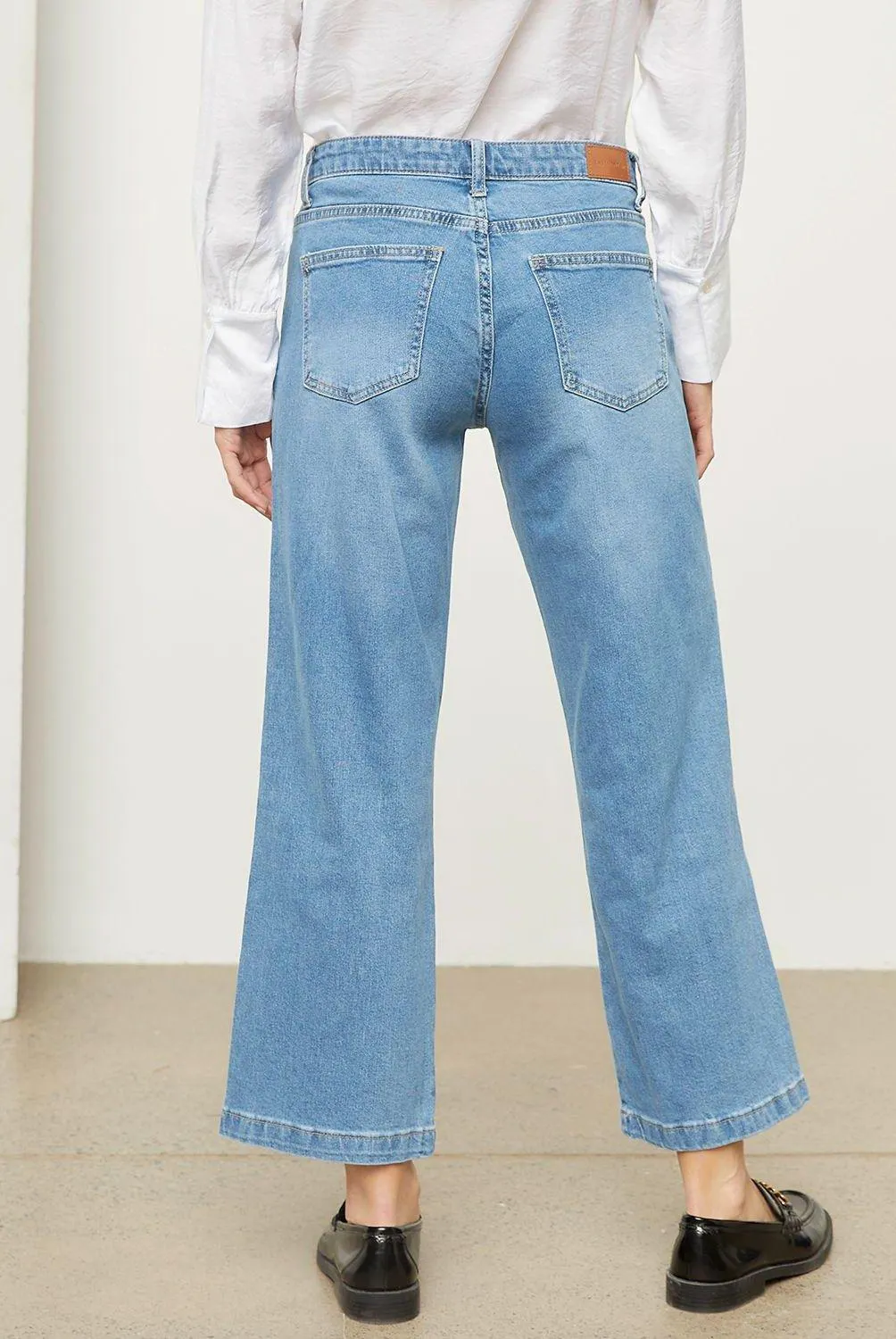 Jean Recto Algodón Mujer Basement