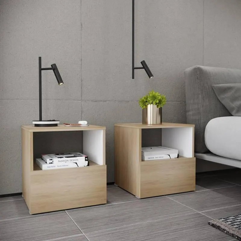 Set x2 Veladores Abigail