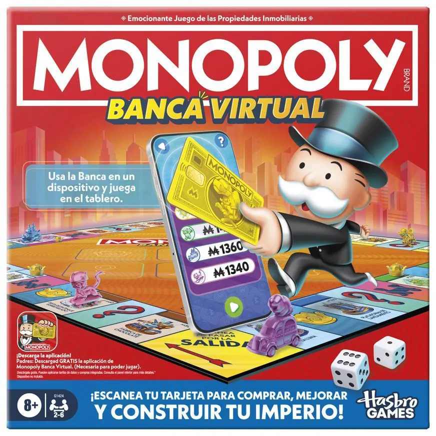 Juego De Mesa Monopoly Banca Virtual