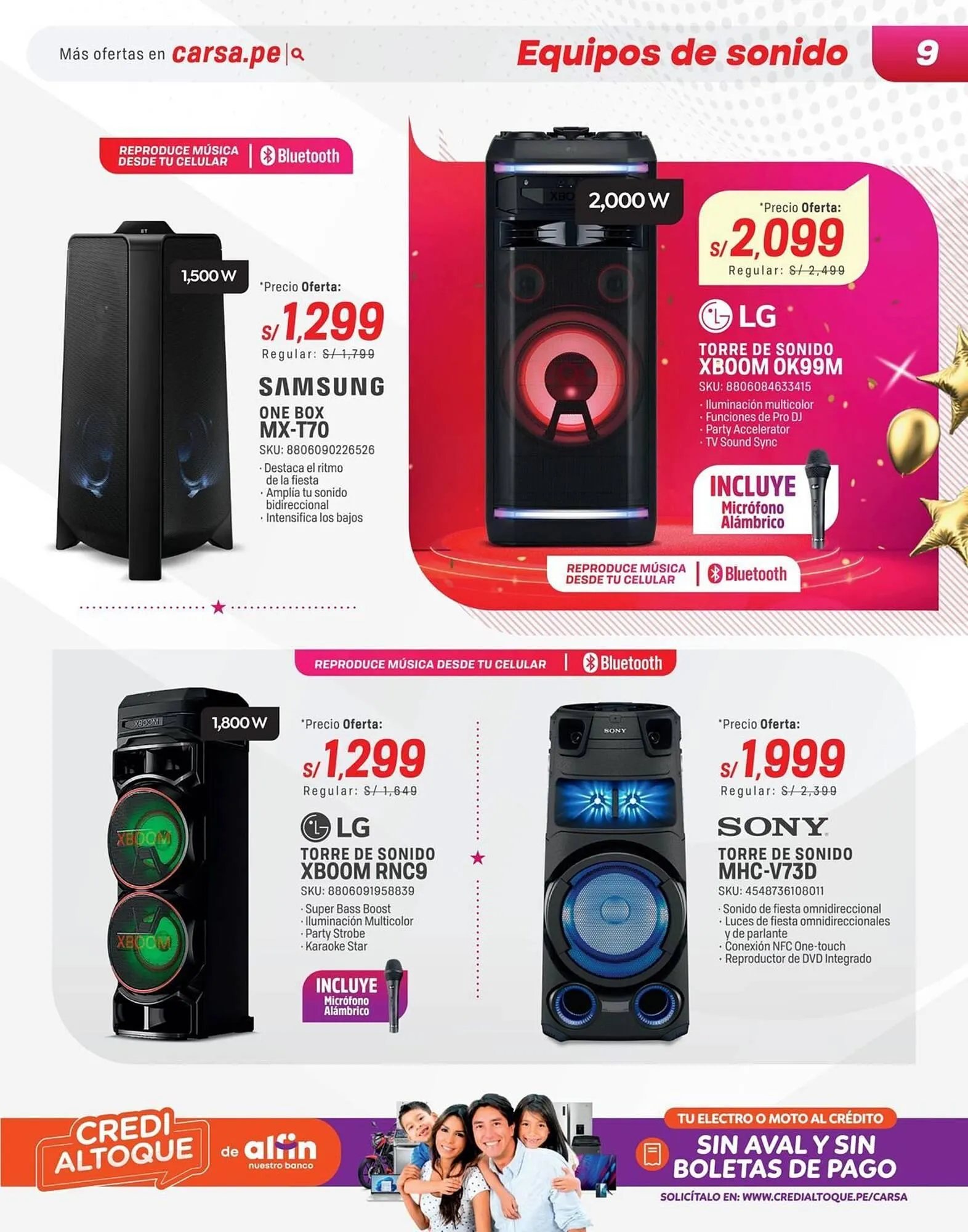 Catalogo de Catálogo Carsa 14 de octubre al 28 de octubre 2025 - Pag 9