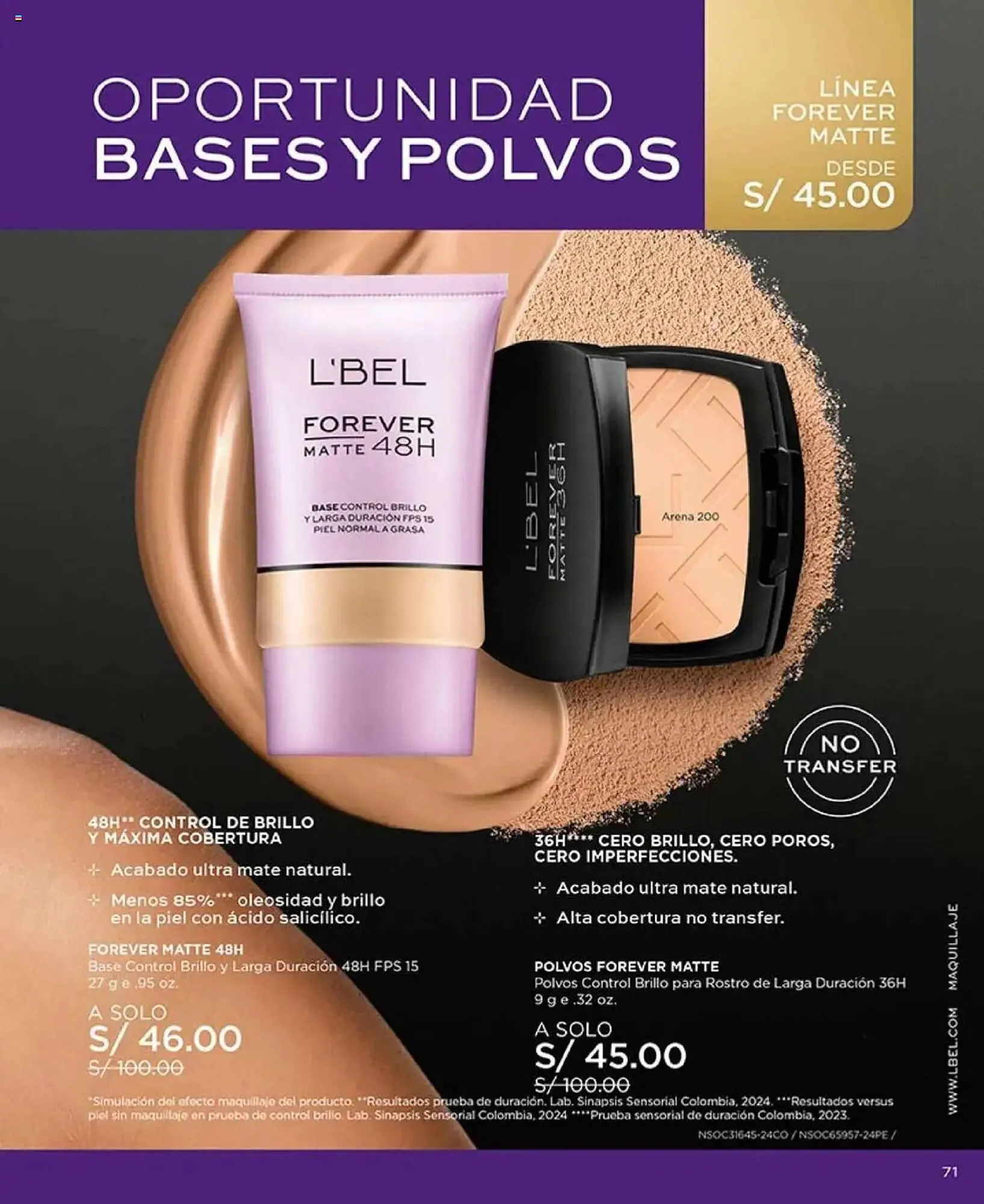 Catalogo de Catálogo L'Bel 3 de febrero al 19 de febrero 2025 - Pag 71