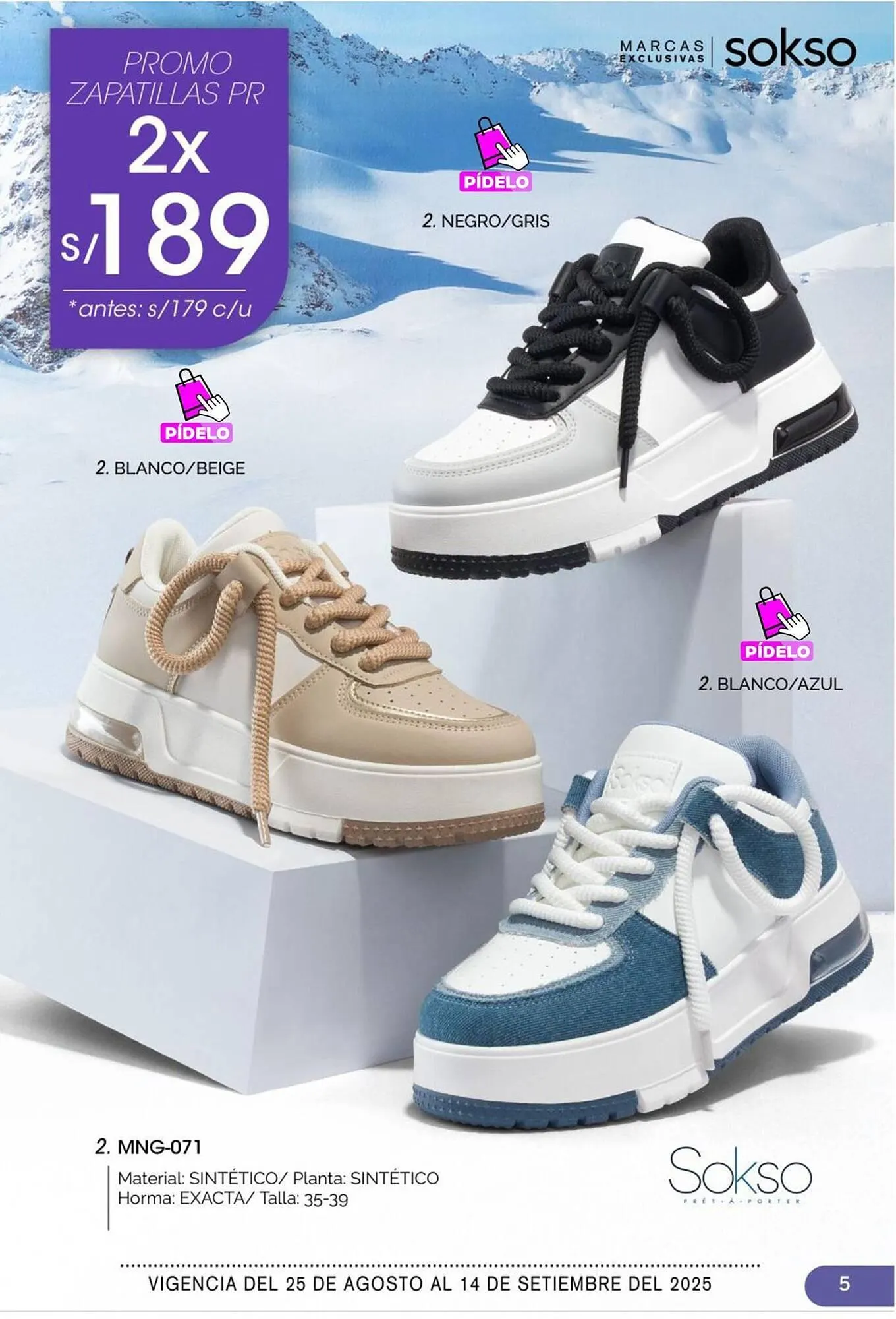 Catalogo de Catálogo Sokso 25 de agosto al 14 de setiembre 2025 - Pag 5
