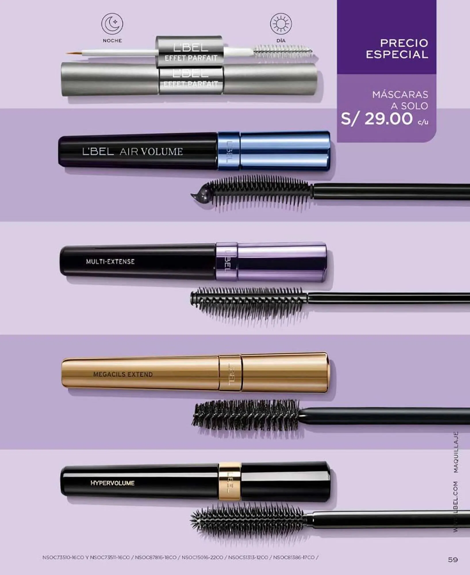 Catalogo de Catálogo L'Bel 5 de febrero al 31 de marzo 2024 - Pag 61