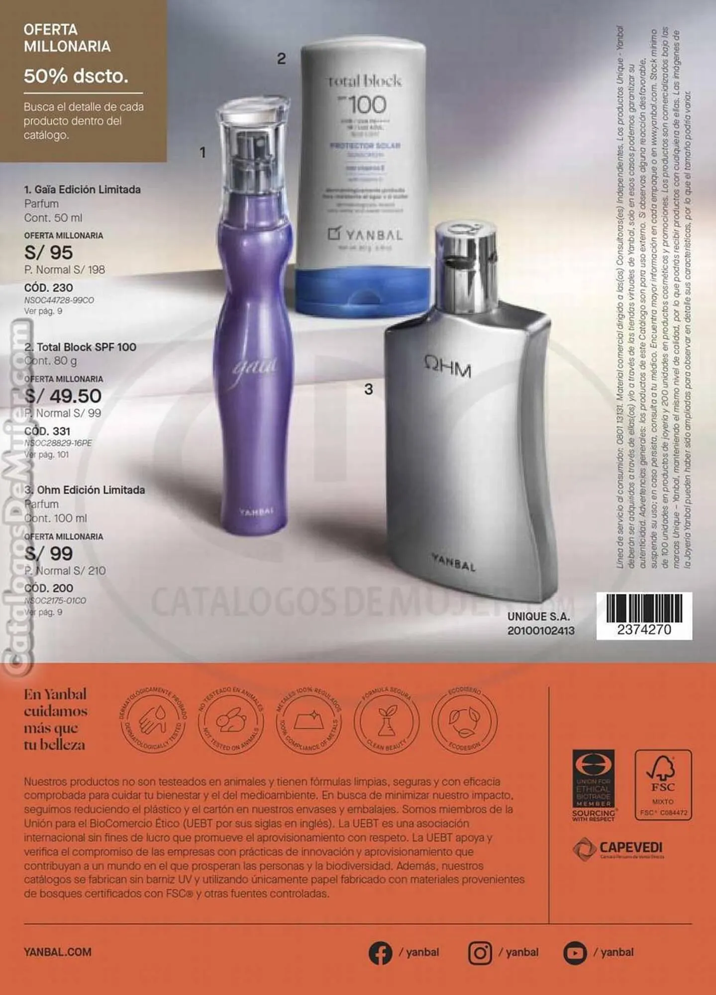 Catalogo de Catálogo Yanbal 4 de noviembre al 1 de diciembre 2023 - Pag 38